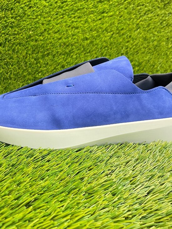 Wolf & Shepherd Cruise Ace Mens Size 11 Blue White Casual Leather Slip On Shoes main image 5